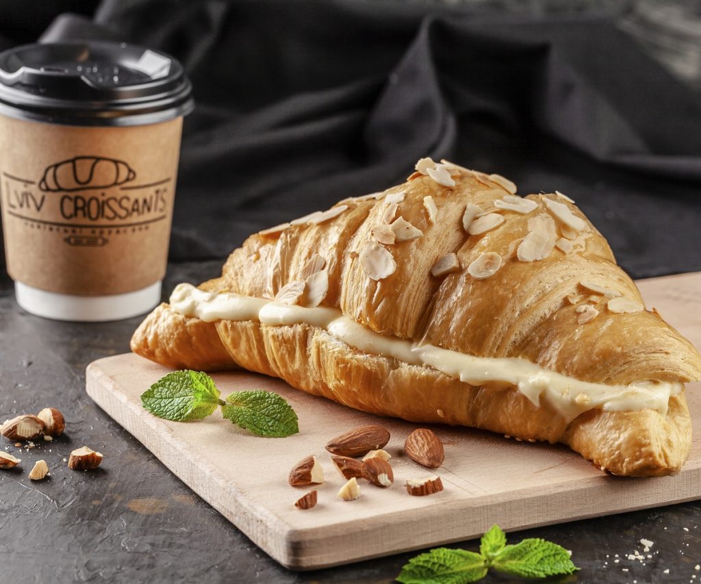 almond cream croissant