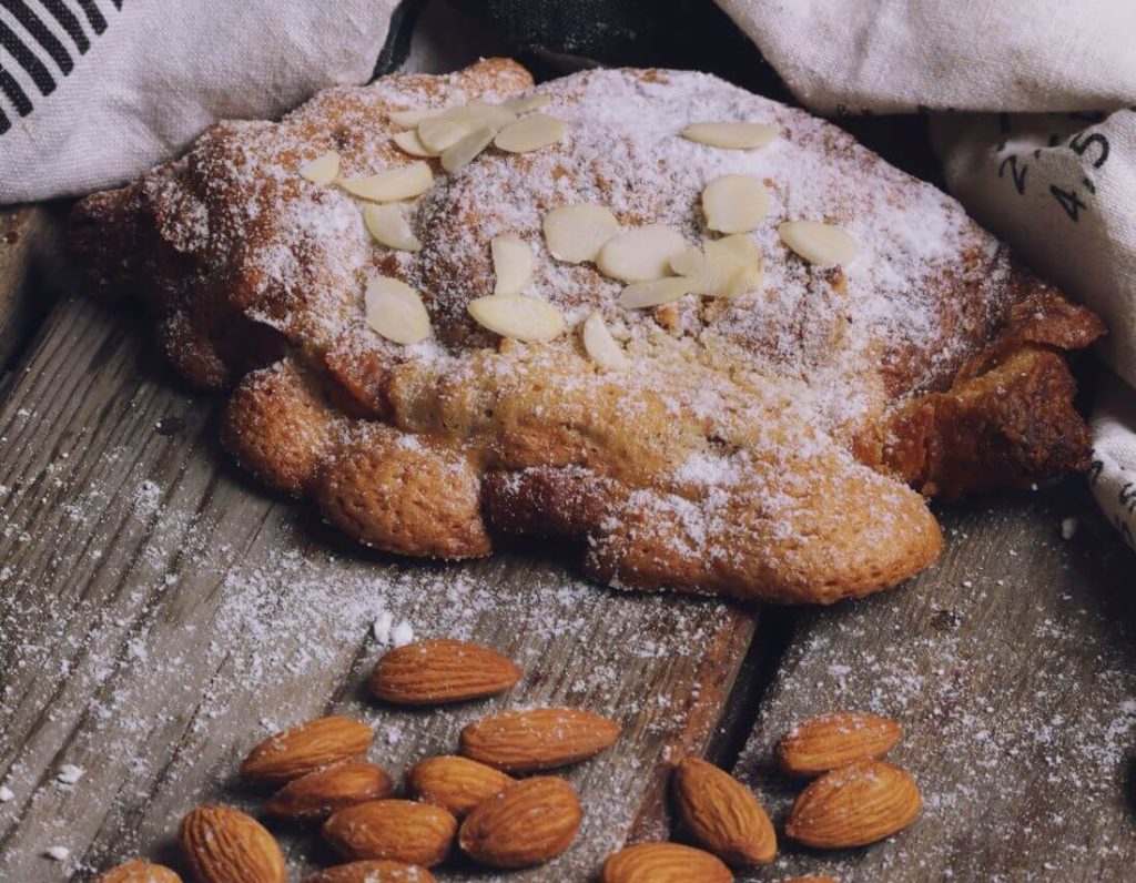 almond cream croissant